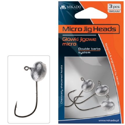Mikado Jig Head - Micro - 1.5g-4 BN - 3 pcs