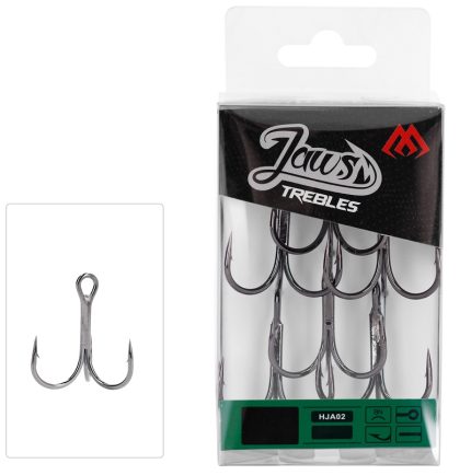 MIKADO TREBLE HOOK - JAWS NO 1/0 - 6pcs
